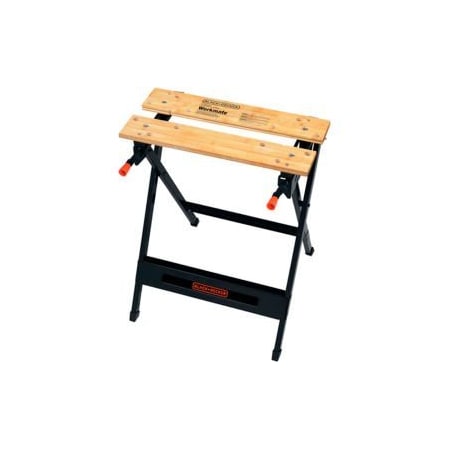 Stanley Black & Decker Workmate Portable Workbench, Project Center & Vise, 350 Lb. Capacity WM125